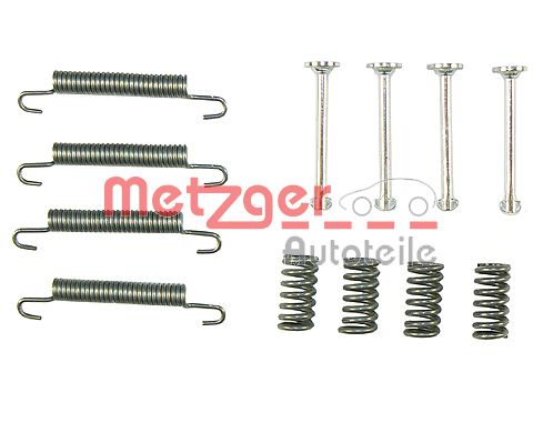 METZGER KR 347 Bremsbackensatz, Feststellbremse